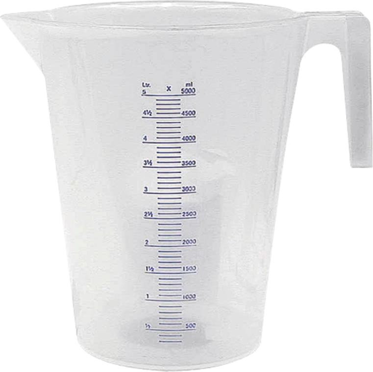 Pressol Maatbeker 5,00 liter PP
