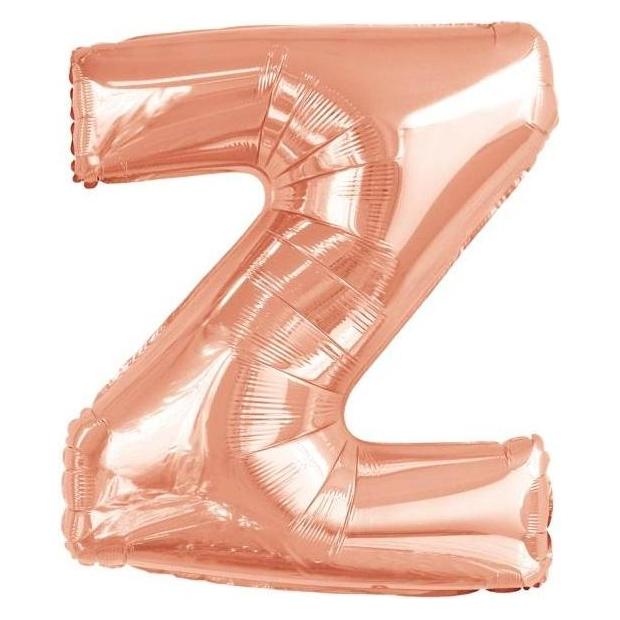 Riethmüller Grosser Buchstabe Z Roségold Folienballon N34 verp (5x) (9911488)