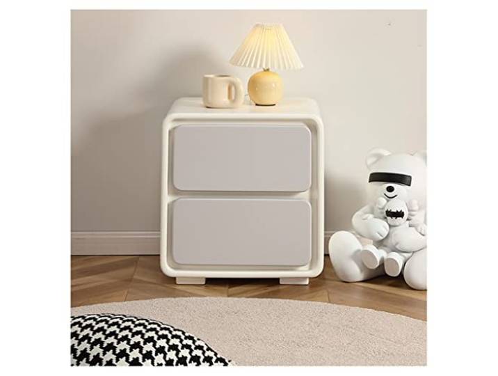 YCCHAH Bett mit Stauraum Nordic Simple Nachttisch Indoor Schlafzimmer Schrank Moderner minimalistischer Mini Creative Locker Desktop(B)