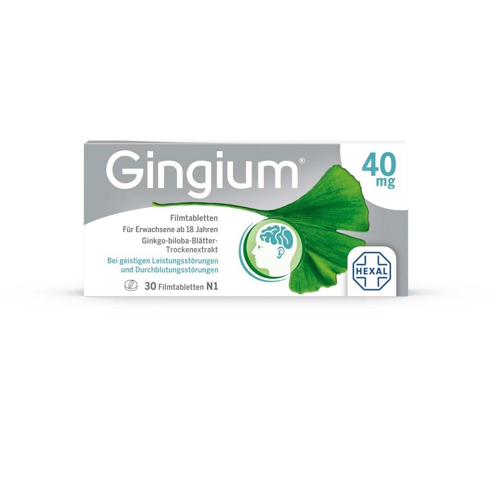 Gingium 40 mg Filmtabletten 30 St