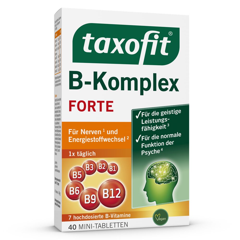Taxofit B-Komplex Tabletten 40 St