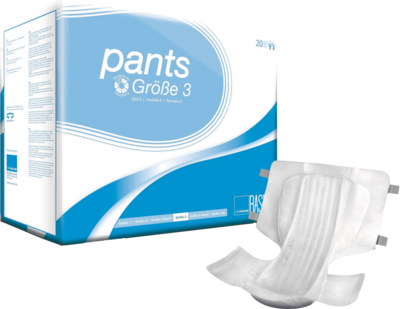 Param GmbH PARAM Pants Basis Tag Gr.3 20 St 06558341
