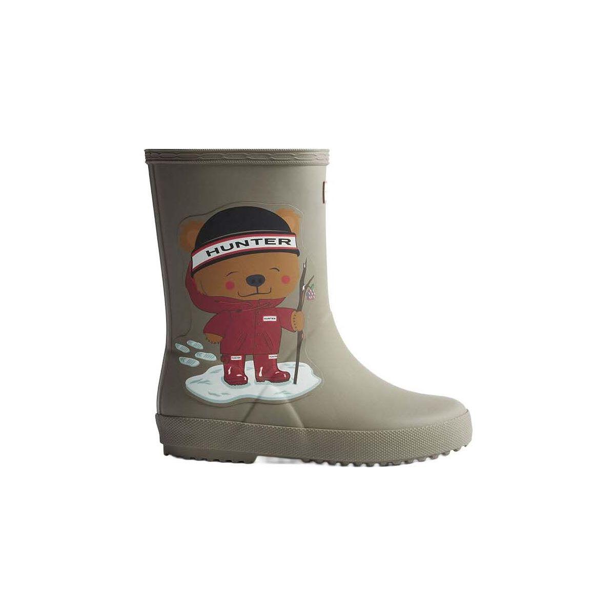 Hunter Kids First Bear Print Insulated Boot kettle (KE) K11 HFRK0007262-KE-K11