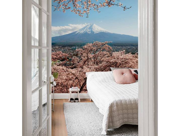 Papier peint Mount Fuji 1 x 2cm