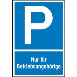 SafetyMarking 41.5117 Parkplatzschild Parkplatz Kunststoff (B x H) 250 mm x 400 mm 1 St.