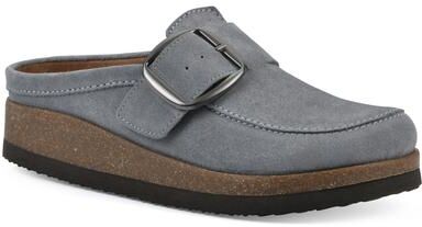 Women's Bueno Footbeds Clog by White Mountain in Blue Raspberry (Size 5 M)