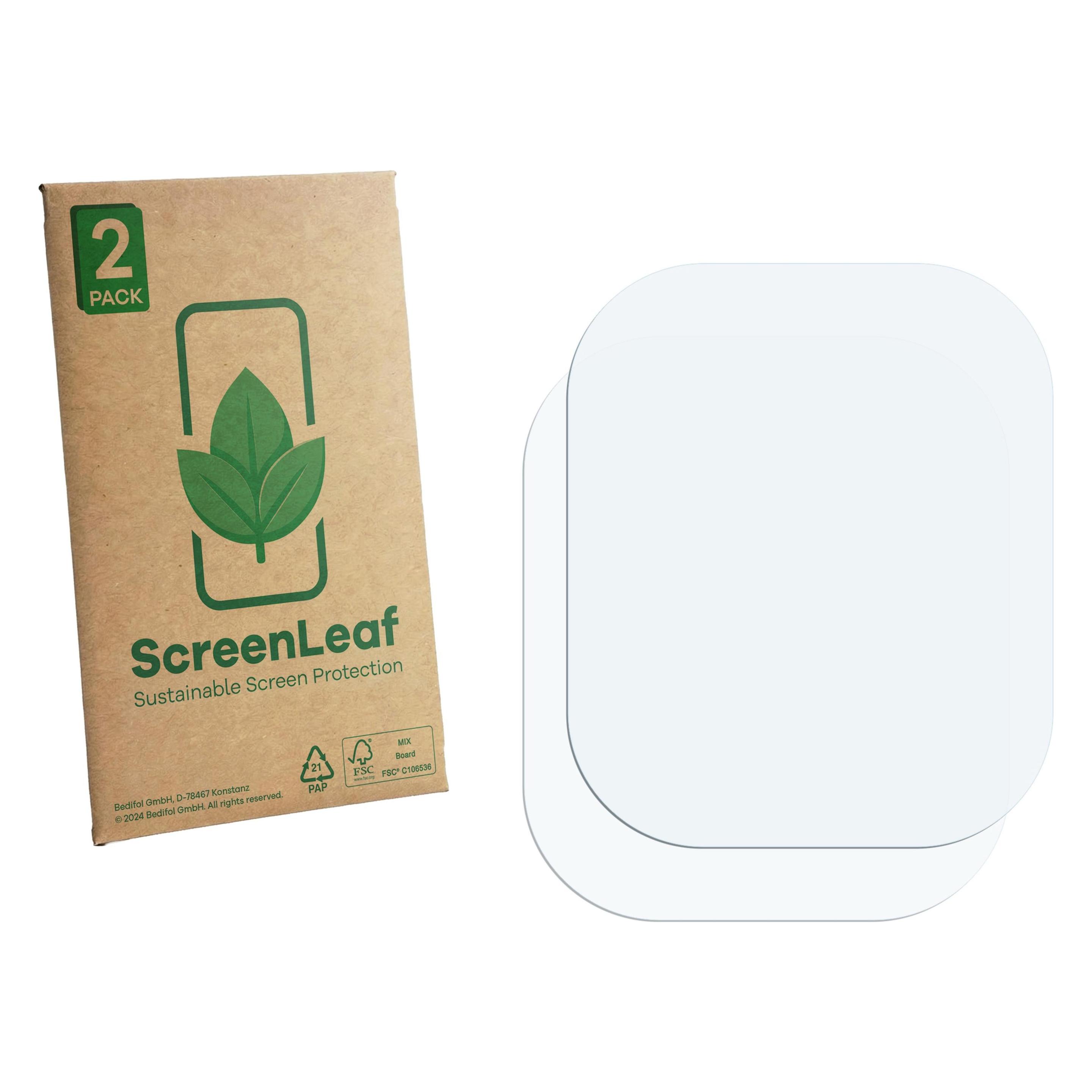 ScreenLeaf Schutzfolie für Maxcom FW65 1.9" Displayschutz Display Schutz Folie Klar Transparent (6163149)
