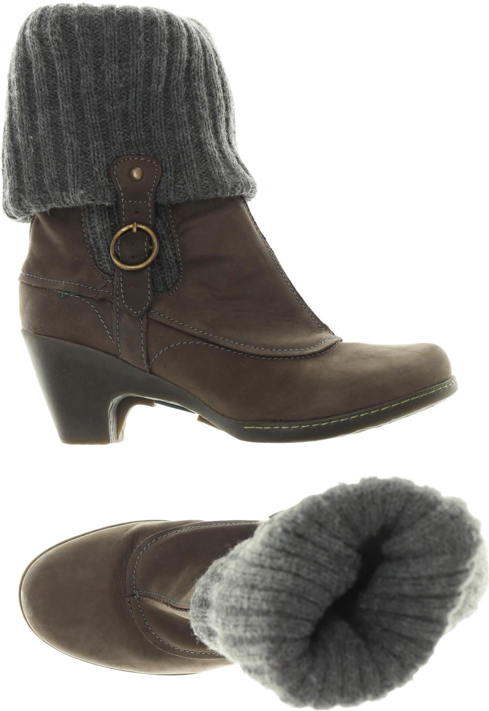 El Naturalista Damen Stiefel, Braun, Gr. EU 36, Leder - Second Hand
