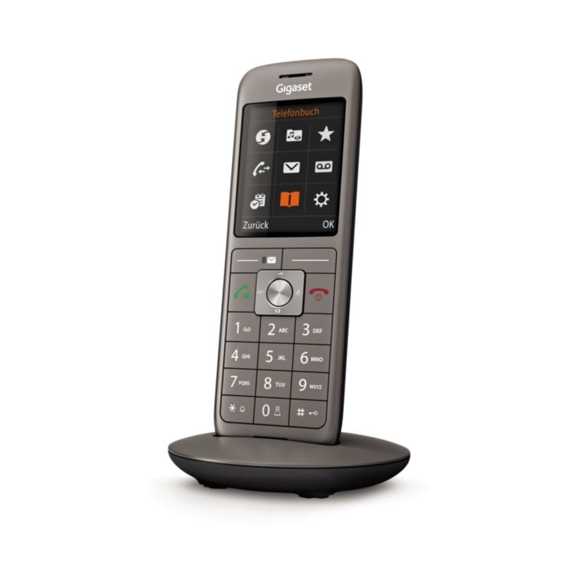 Gigaset CL660HX Universal Mobilteil DECT/-CAT-iq fähig schwarz/anthrazit S30852-H2862-B101