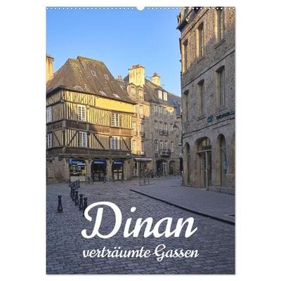 Dinan, die mittelalterliche Perle in der Bretagne (Wandkalender 2027 DIN A2 hoch), CALVENDO Monatskalender