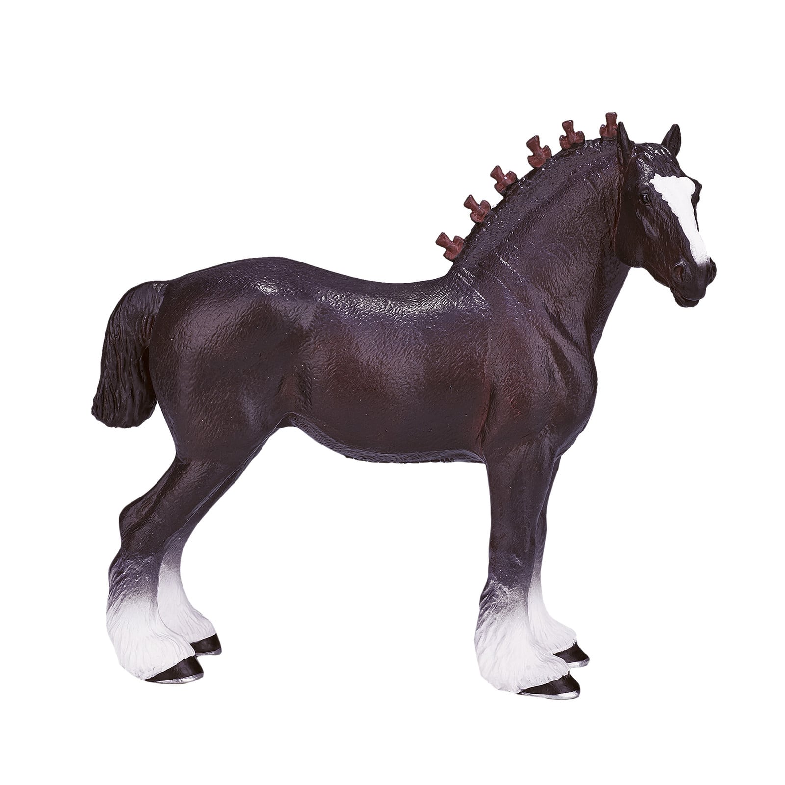 Animal Planet Shire-paard speelgoed met kleine voet