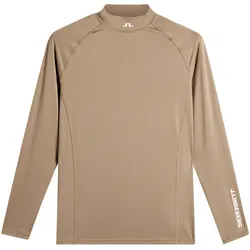 Lindeberg Ello Compression Top Herren Poloshirt 2026 Brindle - S