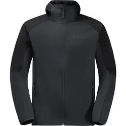 JACK WOLFSKIN Herren Funktionsjacke FELDBERG HOODY M, Größe 3XL in Grau Grau