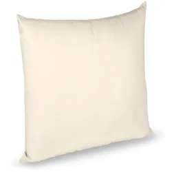 fleuresse Kissenbezug Satin 80 x cm Beige Creme