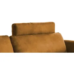 KOPFSTÜTZE MALTA Braun Webstoff