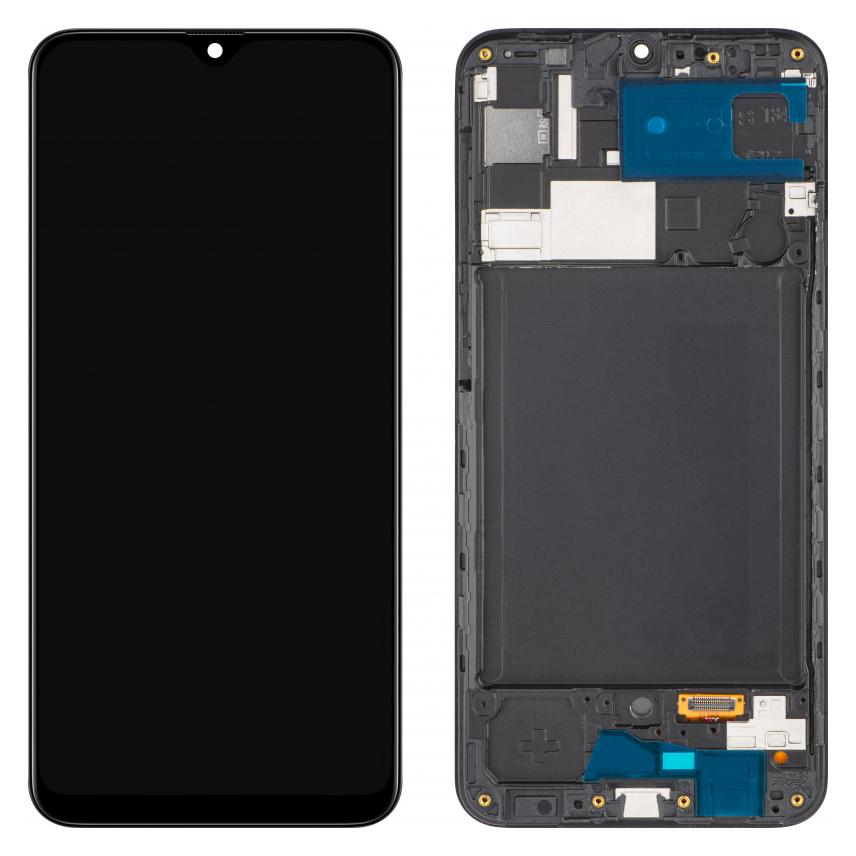 MP Display Unit für Galaxy A30s A307, Aftermarket, Schwarz (Display) (58015751)