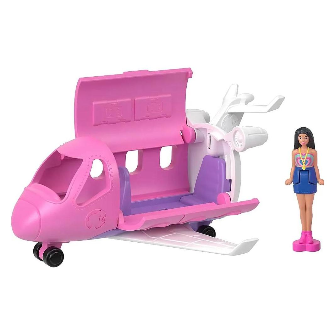 Barbie Mini BarbieLand Traumflugzeug mit Puppe (HYF40)