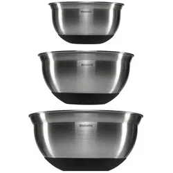 Brabantia Rührschüssel, Schüssel + Schale, Silber