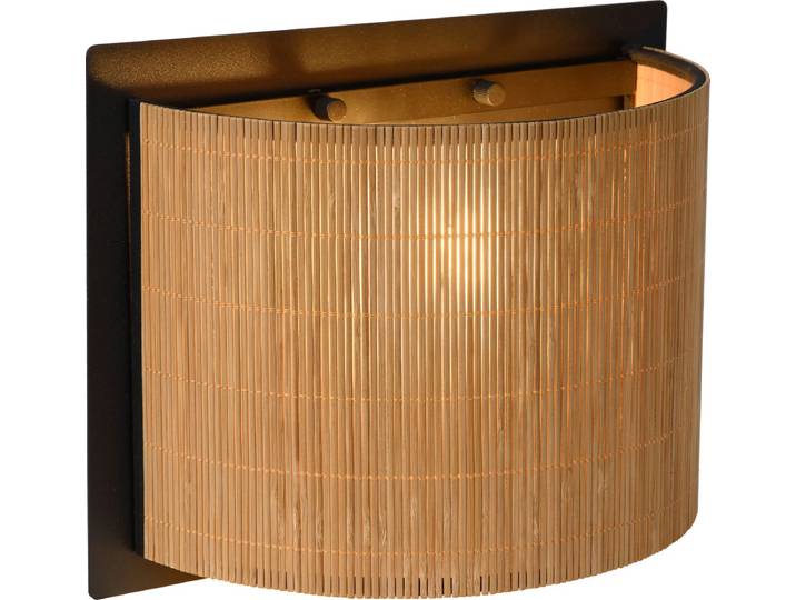Lucide MAGIUS - Wandlamp - 1xE27 - Naturel - Japandi