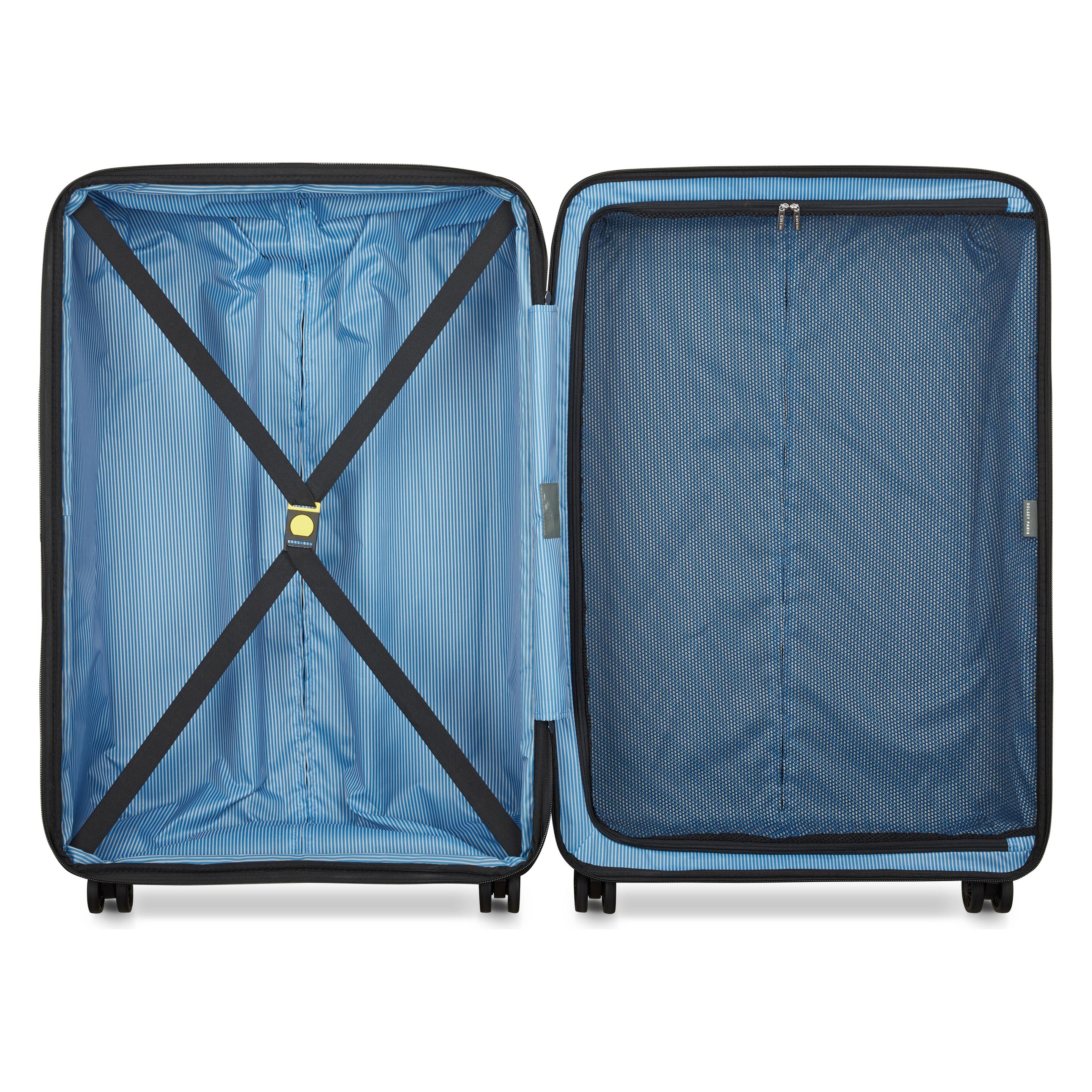Delsey 77 cm Koffer, schwarz, aufschliessen (00310982100)
