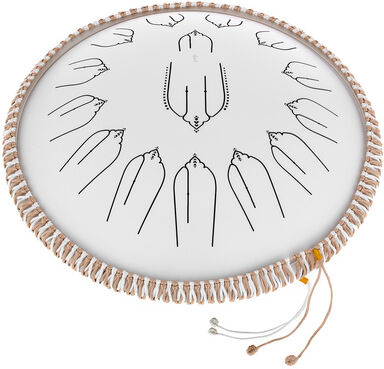 Thomann "Tongue Drum 14" EQ C-Major" Weiß