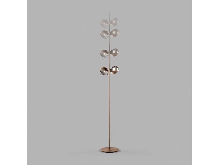 Orbit Stehleuchte Touchless Rose Gold - LIGHT-POINT - Wohnzimmer - Aluminium