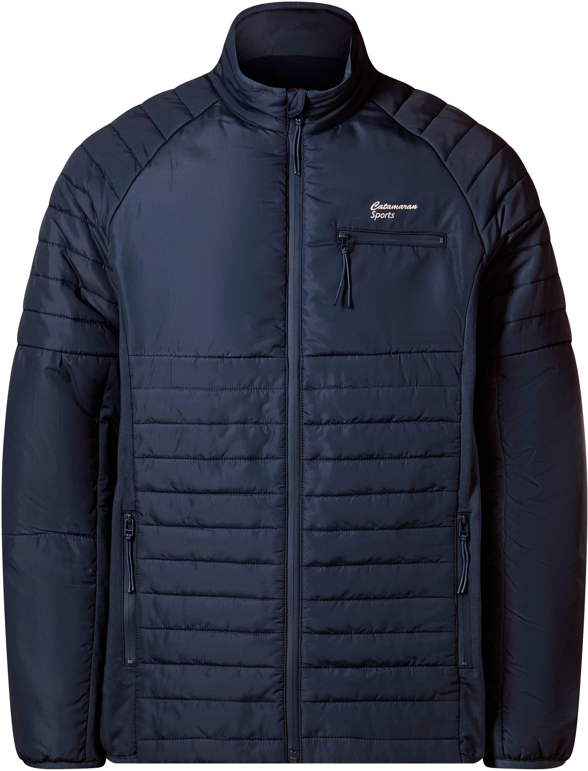 Funktionsjacke WITT "Steppjacke Steppjacke mit Innentaschen", Herren, Gr. 48, marine, Web, Stoff, , Basic, Jacken Funktionsjacke