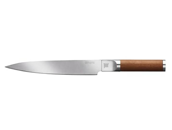 Fiskars Norden Couteau à Découper\, Longueur de lame : 21\,1 cm\, Acier/Bois Marron\, 1026422