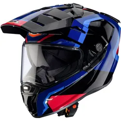 Caberg Tanami Scram, Endurohelm - Schwarz/Blau/Rot - M