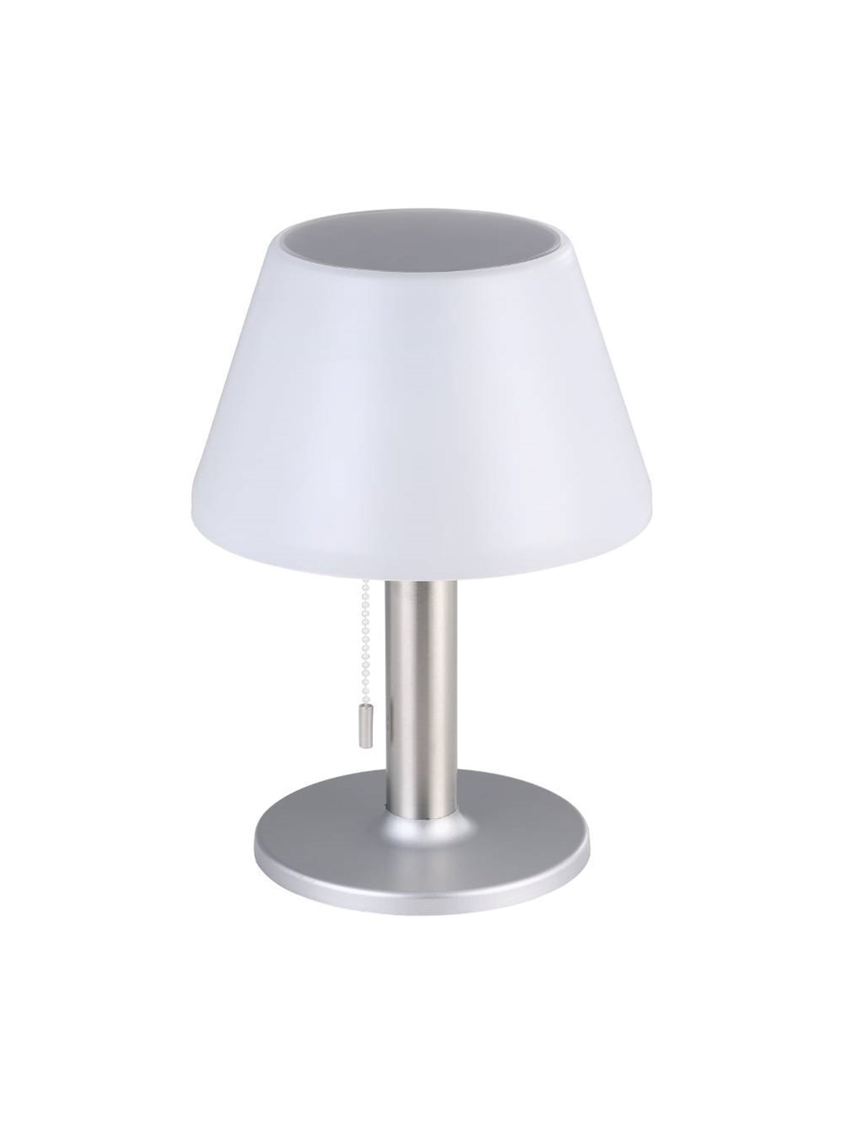 EGLO SOLAR TISCHLEUCHTE SILBER/WEISS