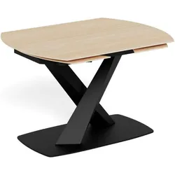 Actona »Morella« Esstisch oval Keramik sand 160/240x77x90 cm