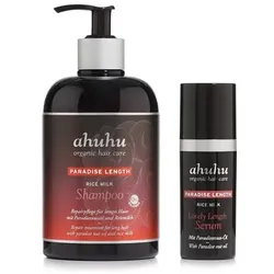 ahuhu Rice Milk Shampoo 500ml & Serum 30ml