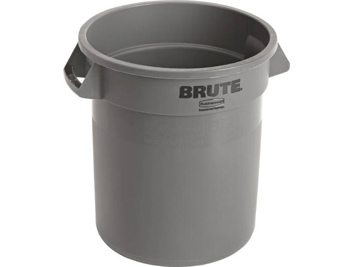 Rubbermaid Brute Container - Rond - 37\,9 l - Grijs - Exclusief deksel