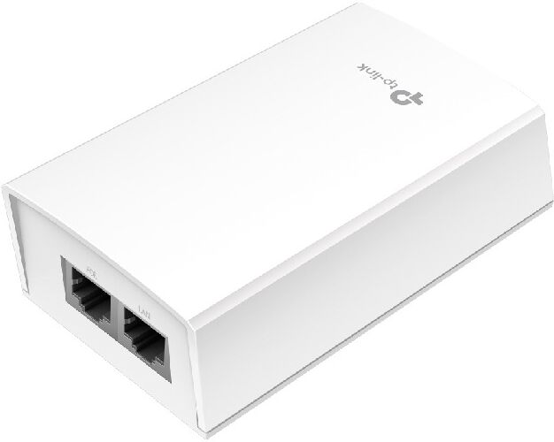 TPLINK TP-Link TL-POE4824G Adaptateur PoE passif qui fournit simultanément l'alimentation et les données aux appareils PoE passifs avec 48V et 24W.