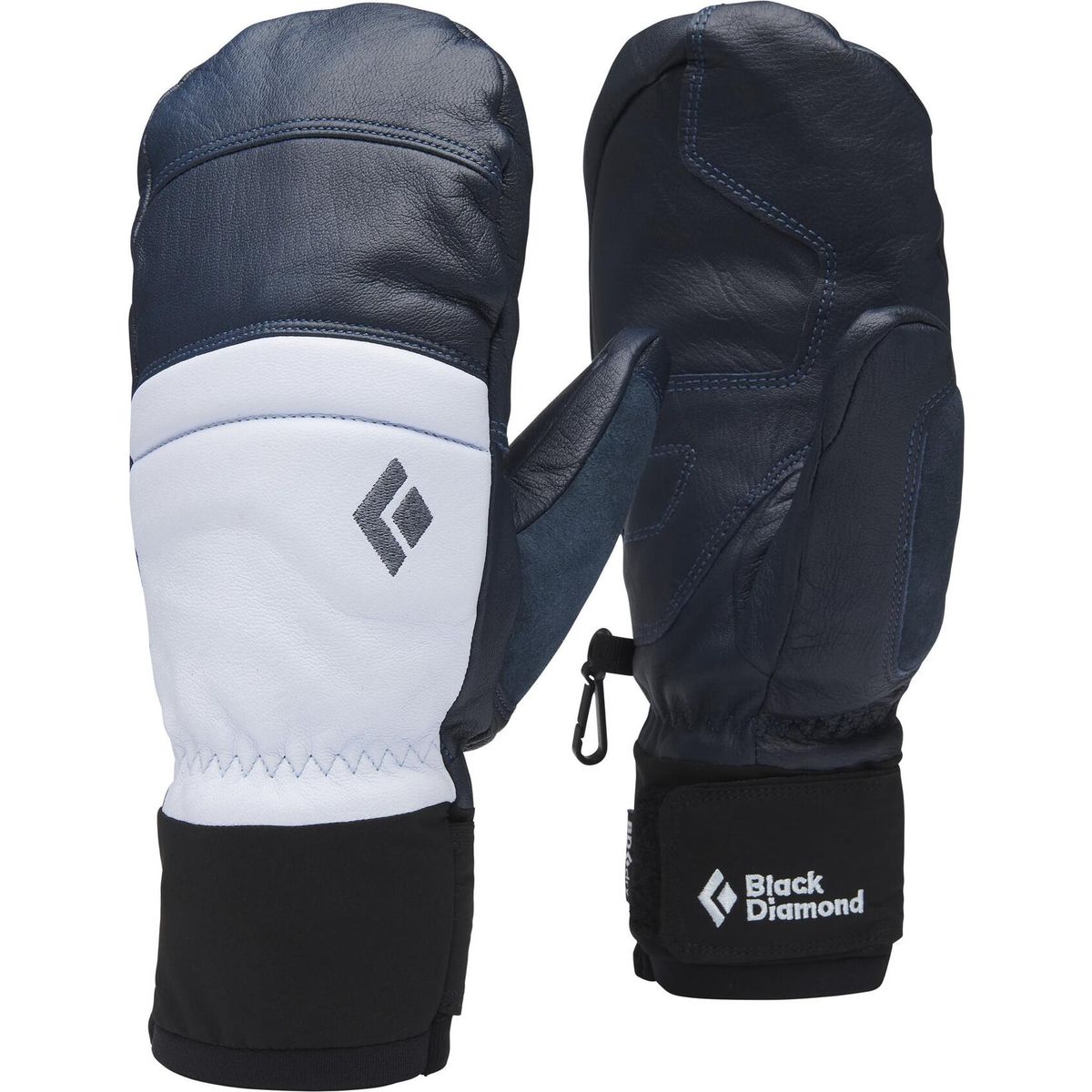 Black Diamond W Spark Mitts charcoal-belay blue (9496) XSM BD8011429496XSM1