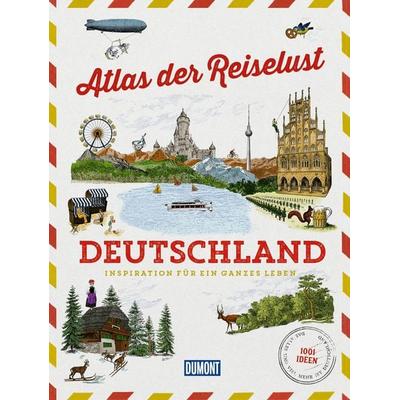 DuMont Bildband Atlas der Reiselust Deutschland, Gebundene Ausgabe von Dumont Reise, MairDuMont, 978-3-616-03156-9