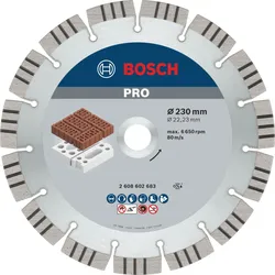 Bosch PRO Diamanttrennscheibe Best for Abrasive, 150/180/230 - 2608602683