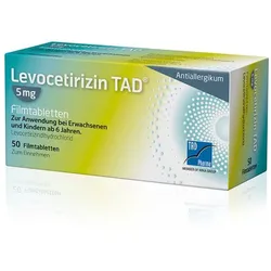 Levocetirizin TAD 5mg Filmtabletten 50 St