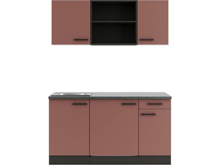 OPTIFIT Pantryküche Palma, Breite 150 cm, wahlweise mit Unterbaukühlschrank oder Kochfeld