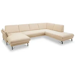 Segmüller Werkstätten Wohnlandschaft Mara02 Stoff Beige