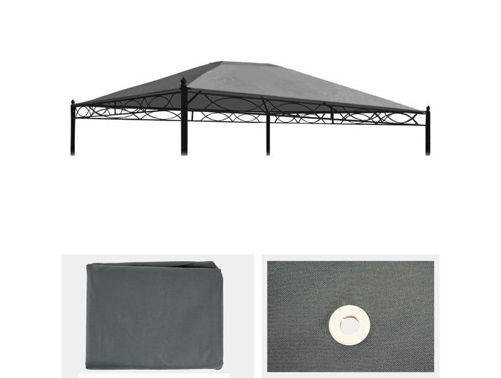 ERSATZBEZUG FÜR DACH PERGOLA CALPE Grau