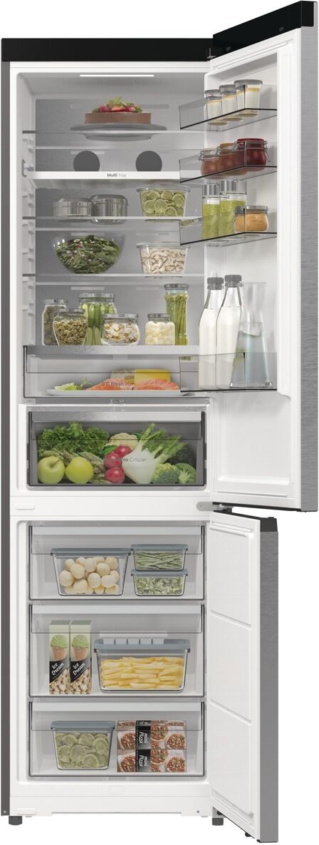 Hisense "RB5P410SACA" 203 cm hoch 59,5 cm breit BigVolumen Modell mit insgesamt 413 Liter