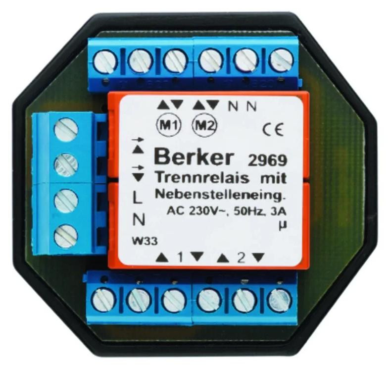 Hager BER Rollotec scheidingsrelais 2969