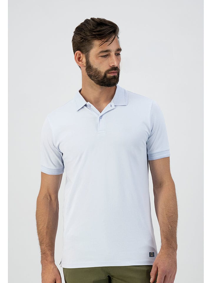 DSTREZZED Poloshirt in Hellblau - XXL