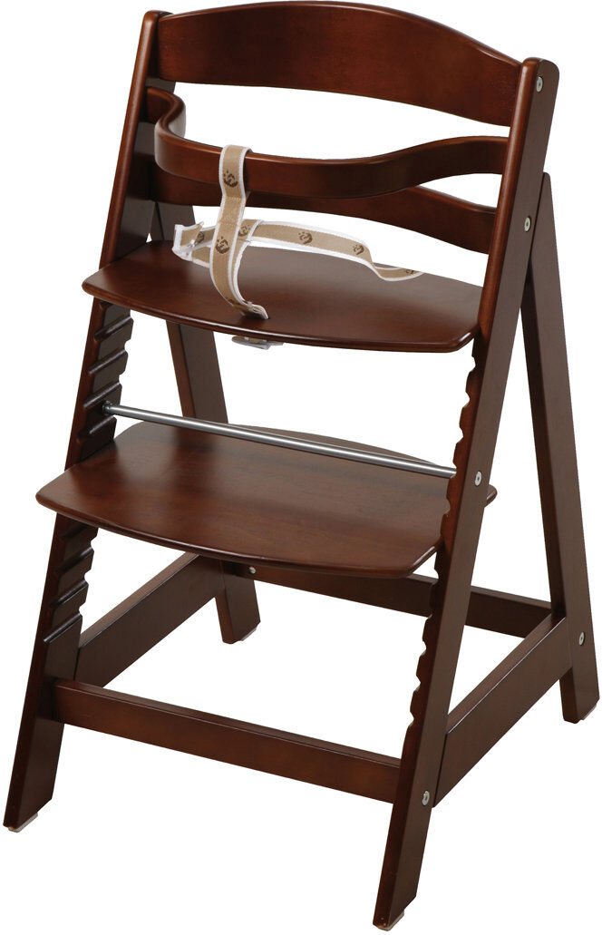 roba High Chair Sit Up 3, Various Colours Stained Brown