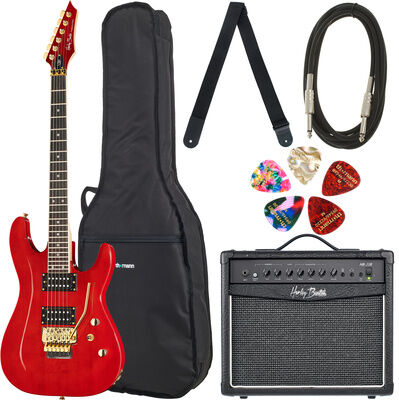 Thomann Guitar Set G41 Translucent Red