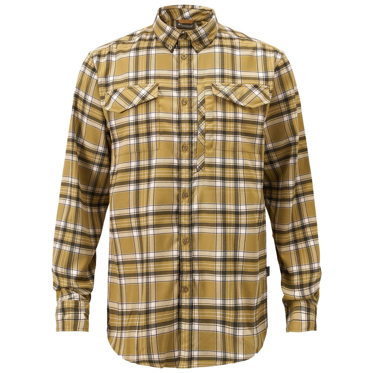 Pinewood Abisko Hiking Flannel Shirt golden hay (757) XL 1-52250757008