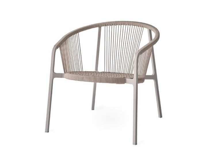 Loungesessel Vipp 712 Lagrasse Vipp grau, Designer Vipp Design, 68x69x66 cm