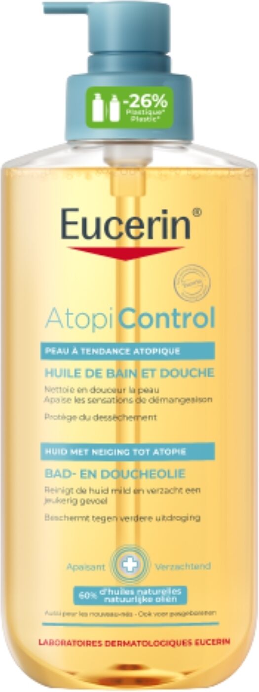 Eucerin Atopicontrol Huile Bain/Douche Pompe 400Ml