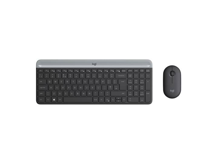 Logitech Ensemble clavier-souris sans fil MK470 - Noir